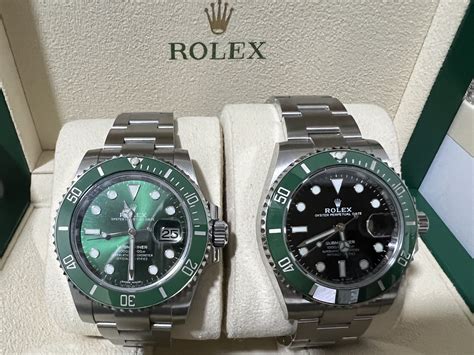 rolex hulk vs|hulk rolex 2022.